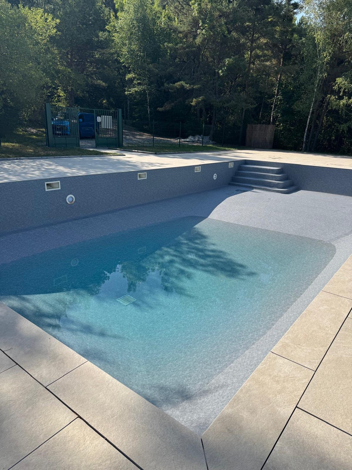 Rénovation d'une piscine dans un camping à Embrun, les Hautes-Alpes 05200