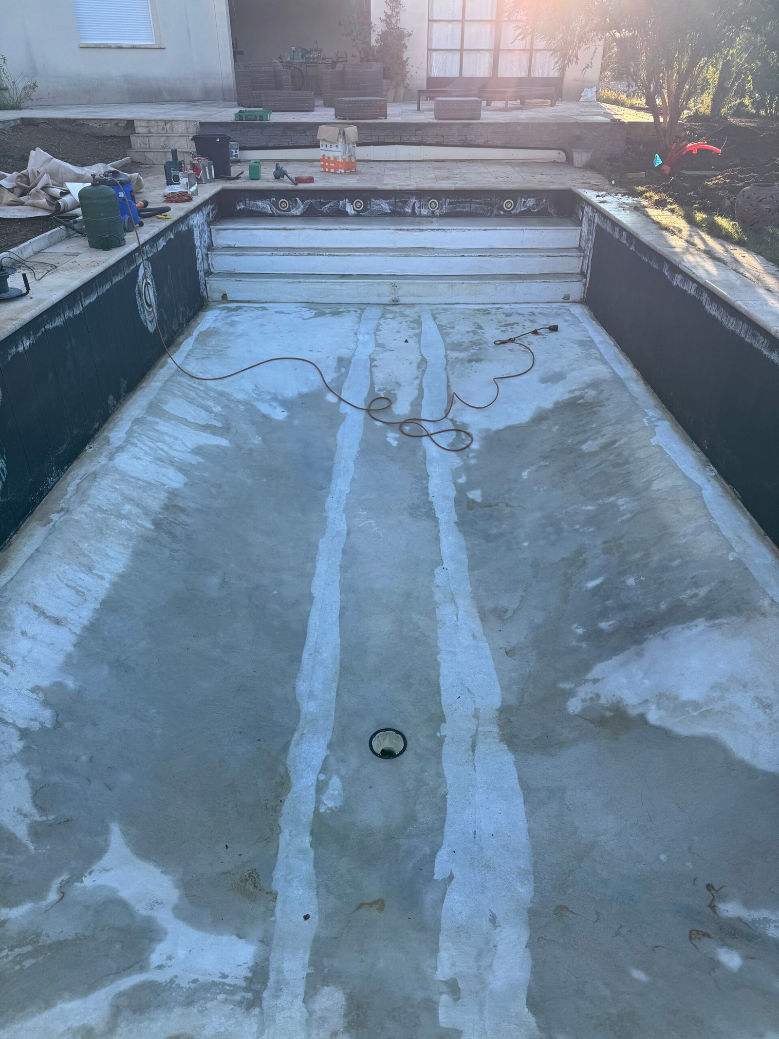 Rénovation Piscine à rognes